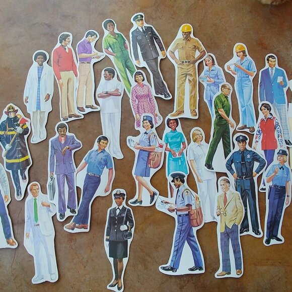 70's Era Paper Dolls - Picture 6 of 9